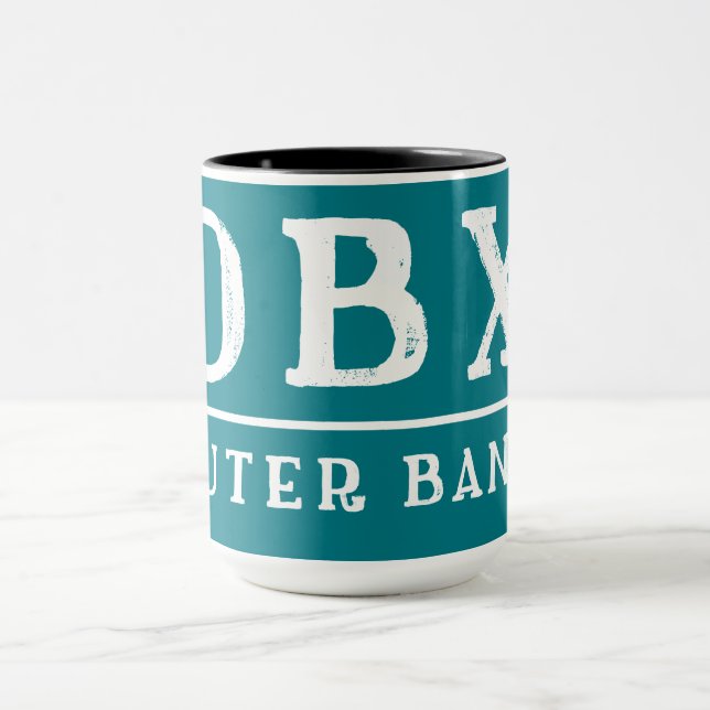 OBX Outer Banx OUTER BANKS North Carolina Mug (Center)
