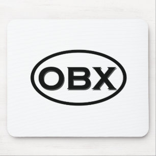OBX Oval Logo Mouse Pad