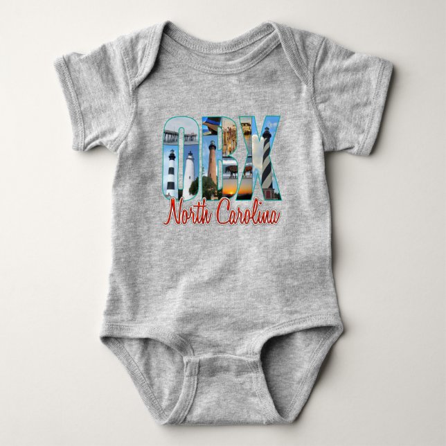 OBX Places Baby Bodysuit (Front)