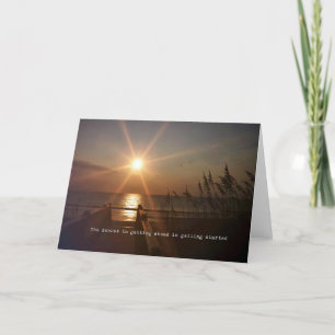OBX SUNRISE Greeting Card