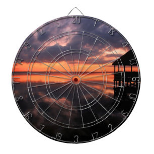 OBX Sunset Dartboard