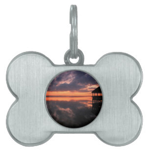 OBX Sunset Pet ID Tag