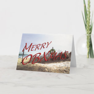 OBXmas Fence Card