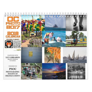 OC Photo 2017 Calendar for 2018