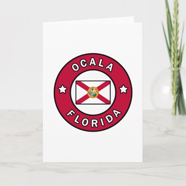 Ocala Florida Card (Front)