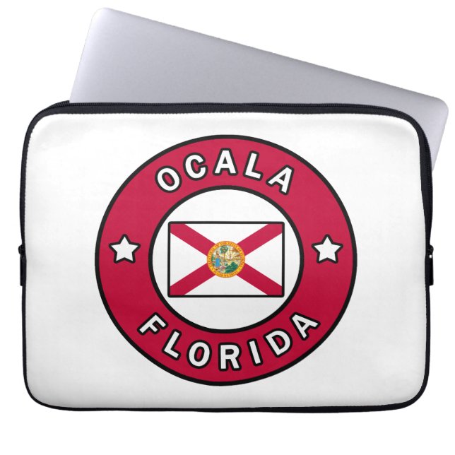 Ocala Florida Laptop Sleeve (Front)