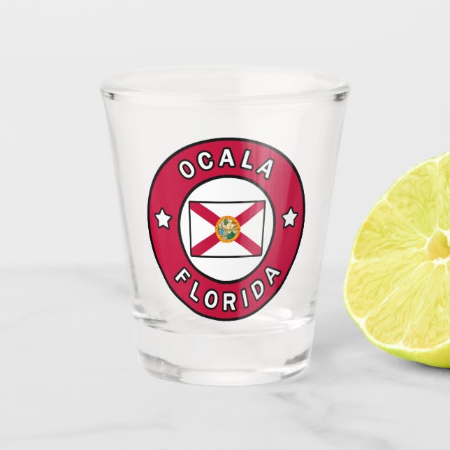 Ocala Florida Shot Glass (Front)