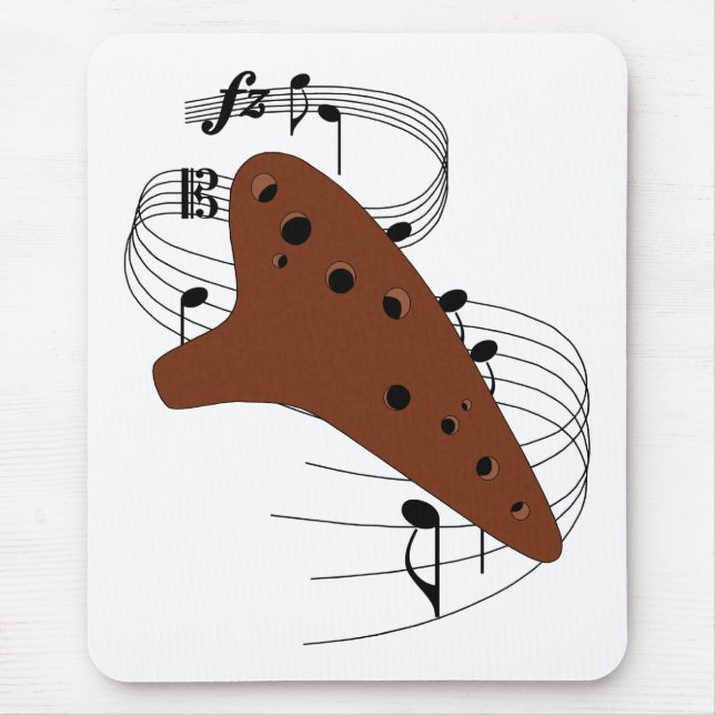 Ocarina Mouse Pad (Front)