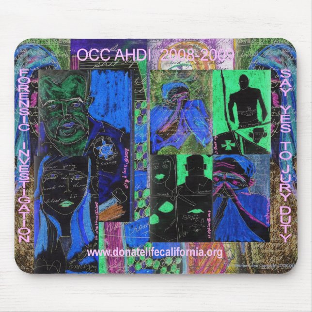 OCC AHDI 'SAY YES TO JURY DUTY" MOUSE PAD (Front)