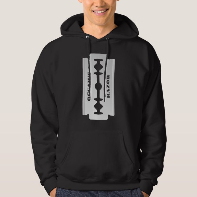 Occam's Razor II - vertical Hoodie (Front)