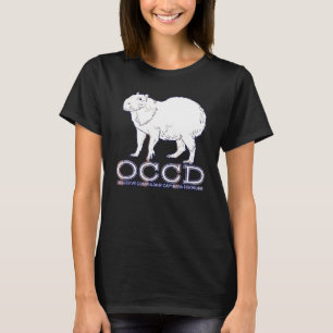 Occd   Love Capybara Cute Guinea Pig Pet Tee