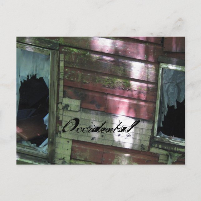 Occidental, Ca. Postcard (Front)