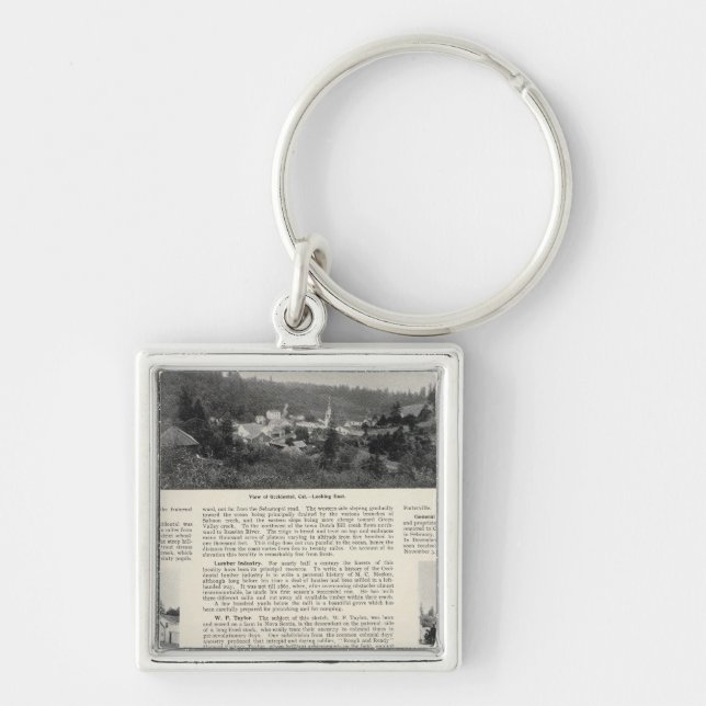 Occidental, California Key Ring (Front)