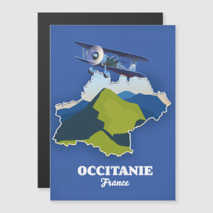 Occitanie France travel map