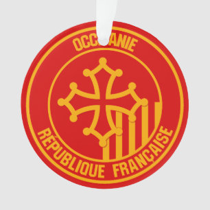 Occitanie Round Emblem Ornament