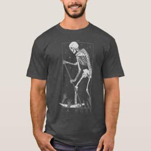 Occult Der Tod Tarot Card The Death La Mort Gothic T-Shirt