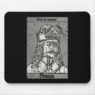 Occult Dracula - Vlad The Impaler Horror Vampire  Mouse Pad