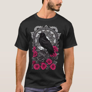 Occult Emo Raven Witchy Goth Aesthetic Grunge Dark T-Shirt