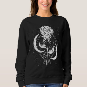 Occult Grunge Rose Satan Gothic Punk Metal Goth Sweatshirt