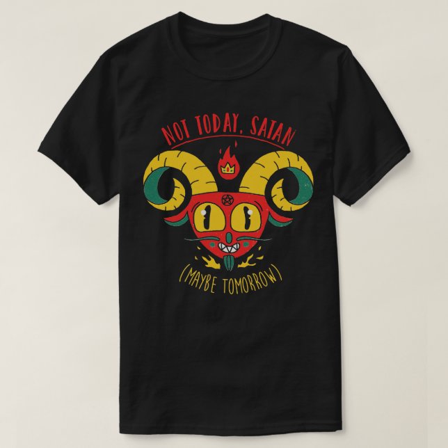 Occult Naughty Devil T-Shirt (Design Front)