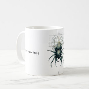 Occult Spider Mystic Geometry Dark Coffee Mug