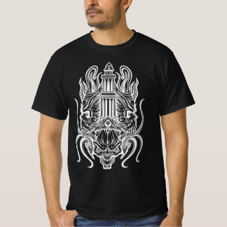 Occult Tower Demon – Gothic Dark Symmetry Art T-Shirt