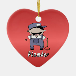Occupation Plumber Custom Personalised Ceramic Ornament