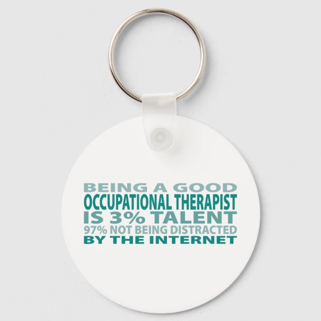 Occupational Therapist 3% Talent Key Ring (Front)