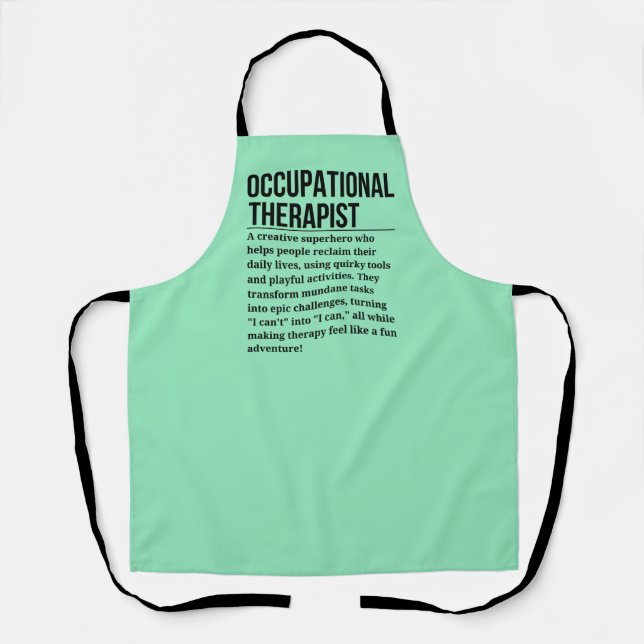 Occupational Therapist Apron (Front)