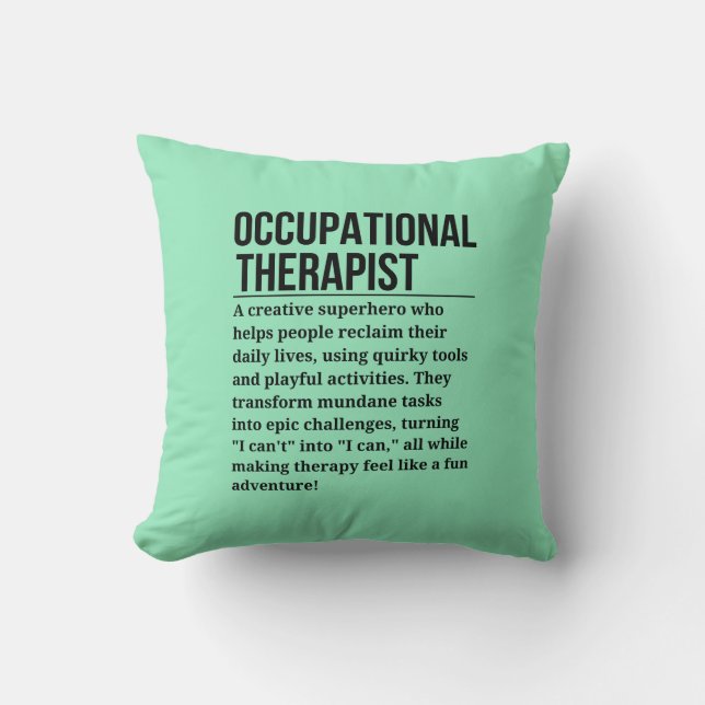 Occupational therapist cushion (Front)