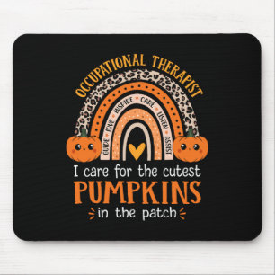 Occupational Therapist Halloween School Occupation Mouse Pad
