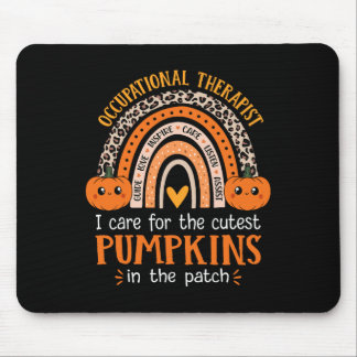 Occupational Therapist Halloween School Occupation Mouse Pad