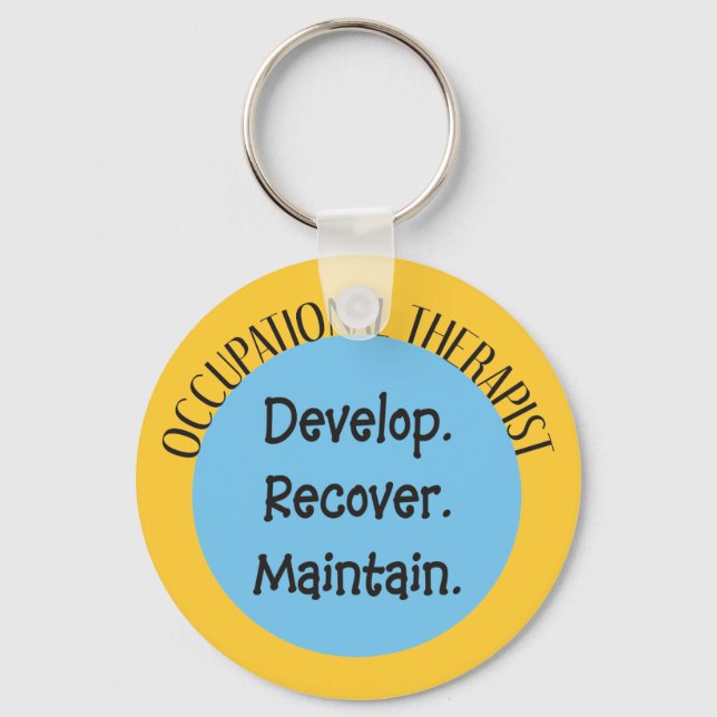 Occupational Therapist Key Chain (Front)