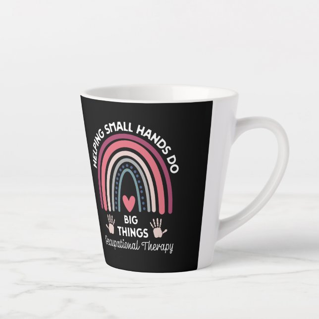 Occupational Therapist Latte Mug (Right)