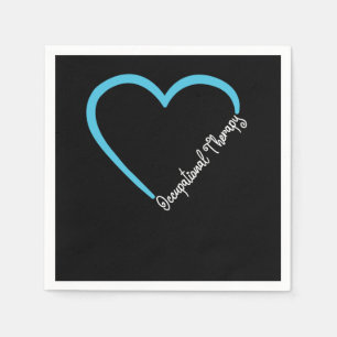 Occupational Therapist Occupational Therapy Heart Napkin