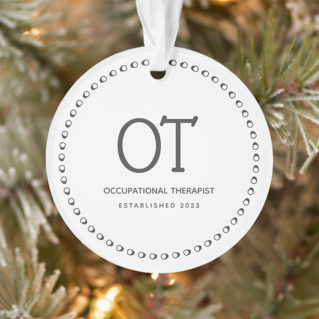 Occupational Therapist Ornament (Tree)