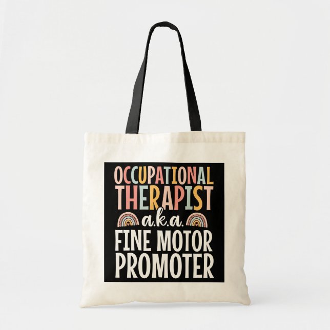 Occupational Therapist OT Therapy Fine Motor Tote Bag (Front)