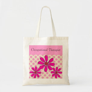 Occupational Therapist Pink Daisies Tote Bag