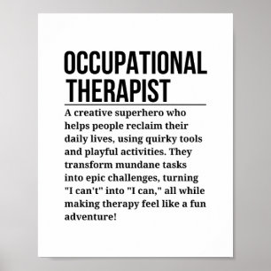 Occupational Therapist Poster