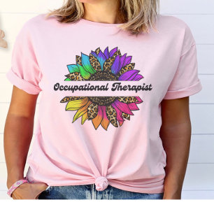 Occupational Therapist Profession Sunflower  T-Shirt