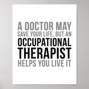 Occupational Therapist Quotes Poster