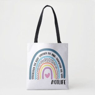 Occupational Therapist Rainbow Strengthen The Body Tote Bag