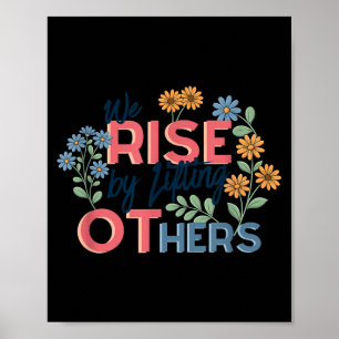 Occupational Therapist Rise by Lifting Others OT Poster