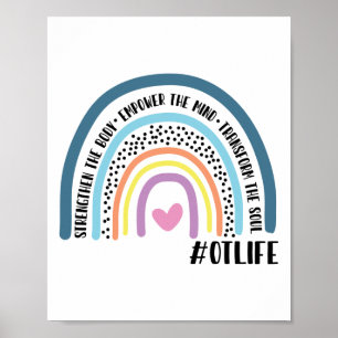 Occupational Therapist Strengthen The Body Empower Poster