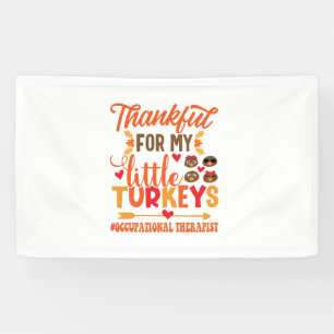 Occupational Therapist Thanksgiving Occupational T Banner