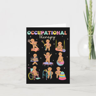 Occupational Therapists Always Make The Nice List  Card