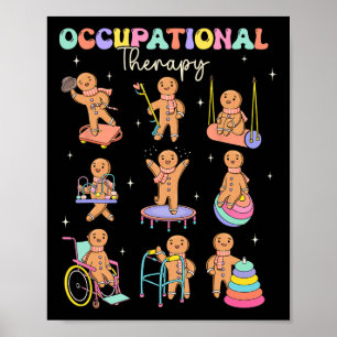 Occupational Therapists Always Make The Nice List  Poster