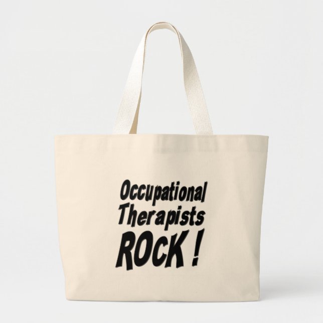 Occupational Therapists Rock! Tote Bag (Front)