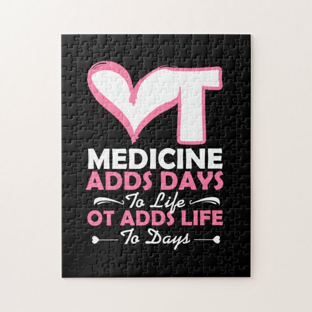 Occupational Therapy Adds Life To Days Jigsaw Puzzle (Vertical)