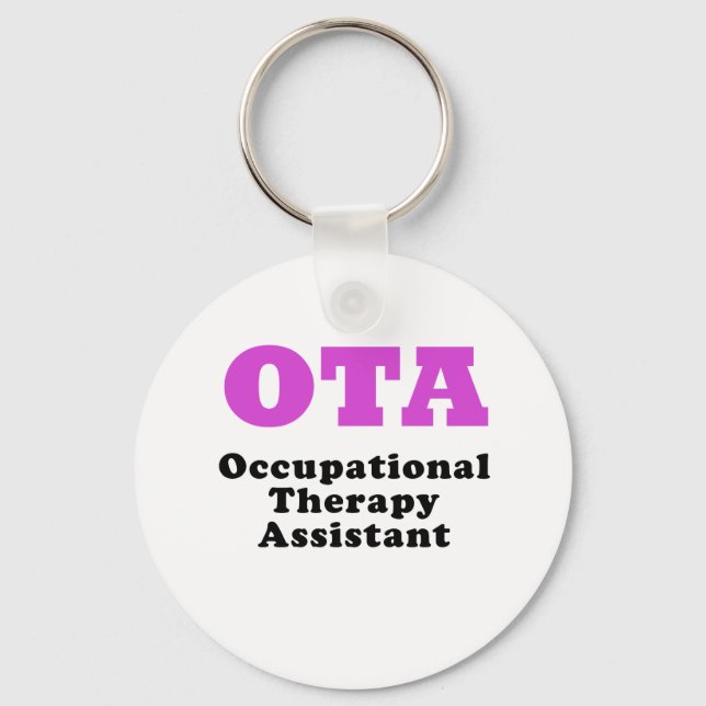 Occupational Therapy Assistant Key Ring (Front)